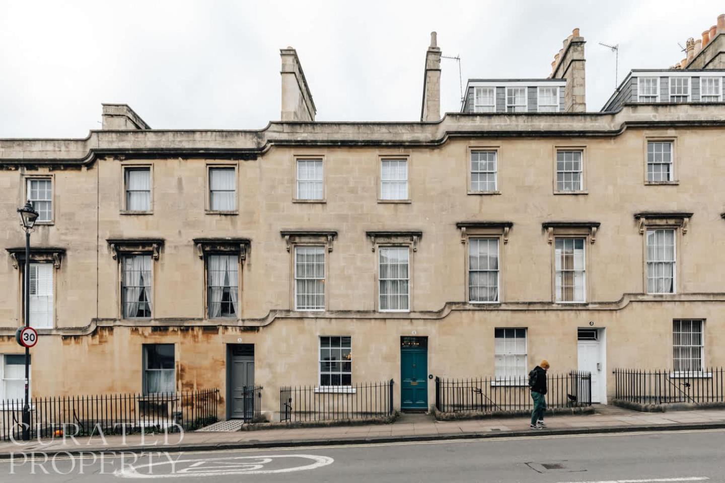Central Townhouse With Garden & Free Parking Bath Eksteriør bilde