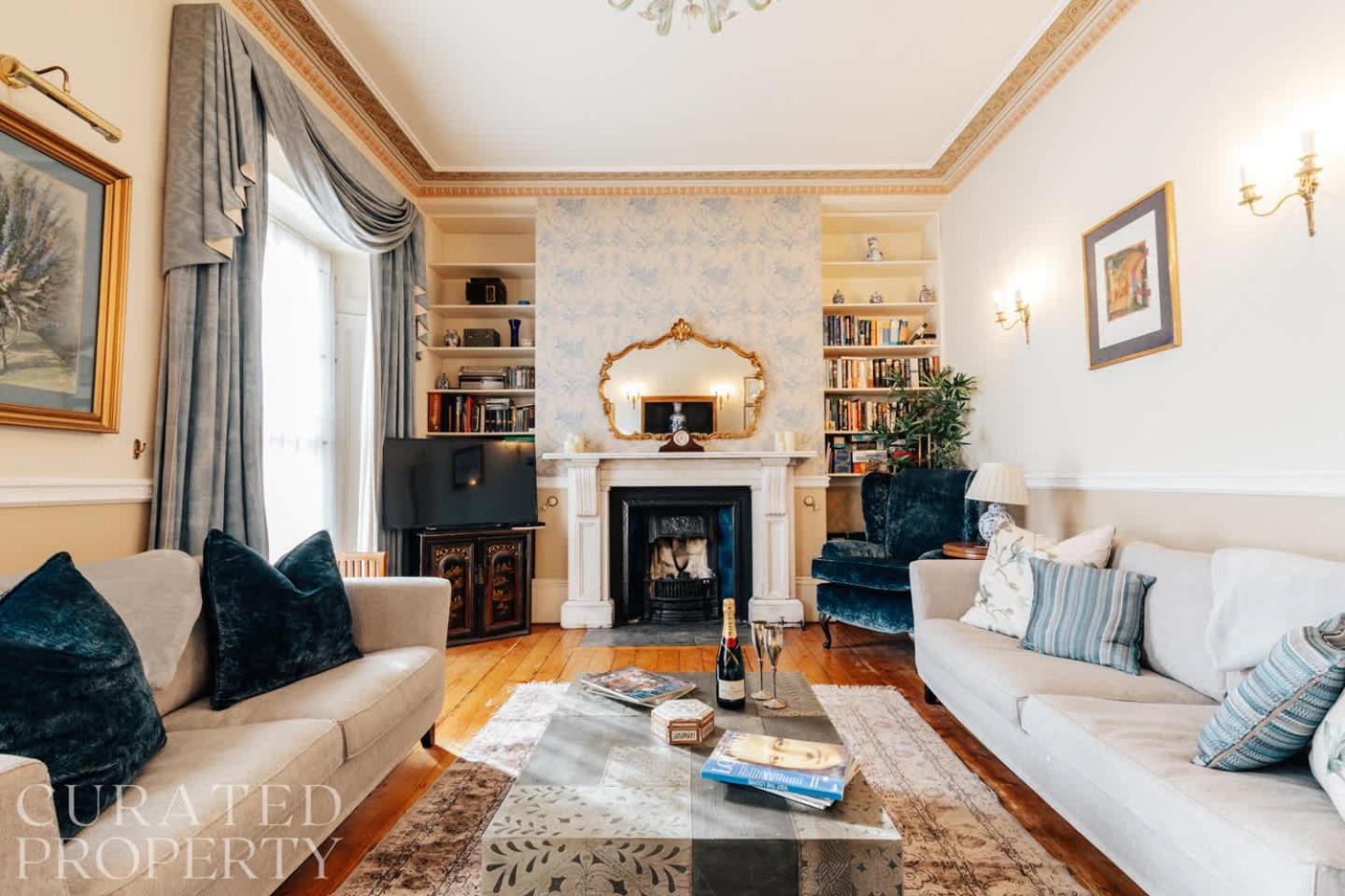Central Townhouse With Garden & Free Parking Bath Eksteriør bilde